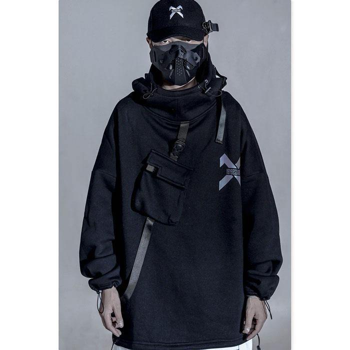 Techwear Hoodie "Tokuma" REFLEKTIV -TENSHI™ STREETWEAR