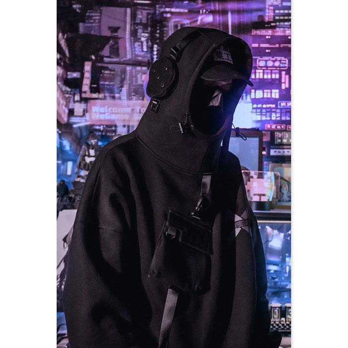 Techwear Hoodie "Tokuma" REFLEKTIV -TENSHI™ STREETWEAR