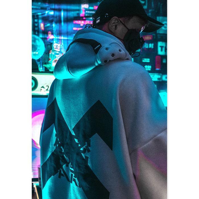 Techwear Hoodie "Tokuma" REFLEKTIV -TENSHI™ STREETWEAR