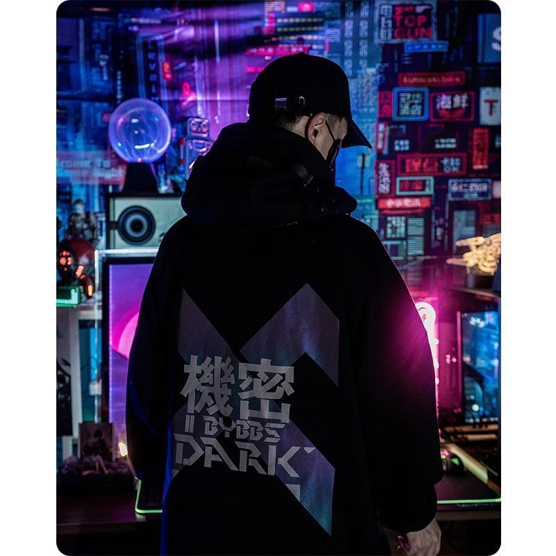 Techwear Hoodie "Tokuma" REFLEKTIV -TENSHI™ STREETWEAR