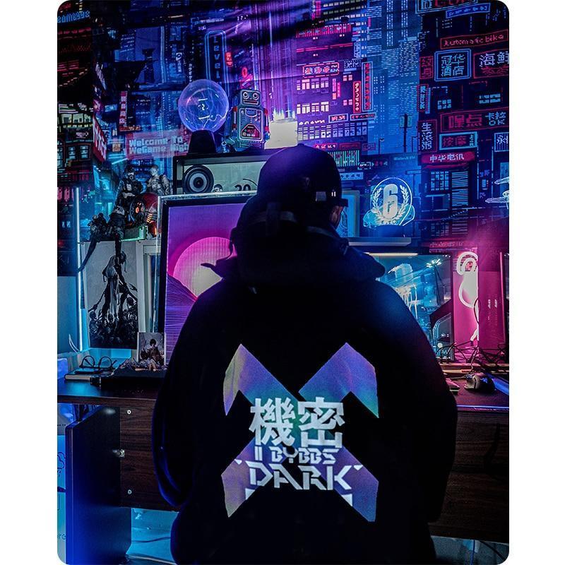 Techwear Hoodie "Tokuma" REFLEKTIV -TENSHI™ STREETWEAR