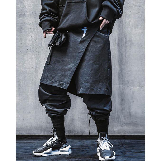 Techwear Pants - Faux Two piece "Akino" -TENSHI™ STREETWEAR