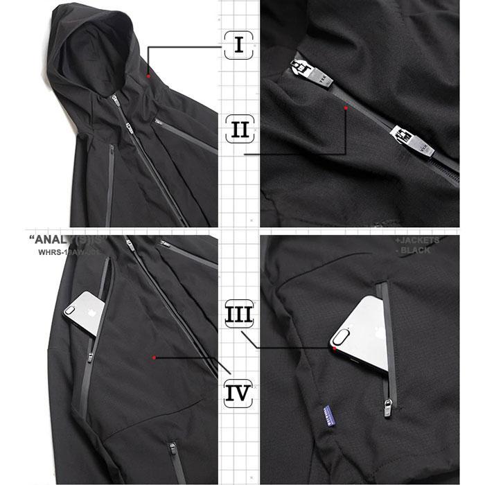 Techwear Windbreaker "Mahiru" -TENSHI™ STREETWEAR