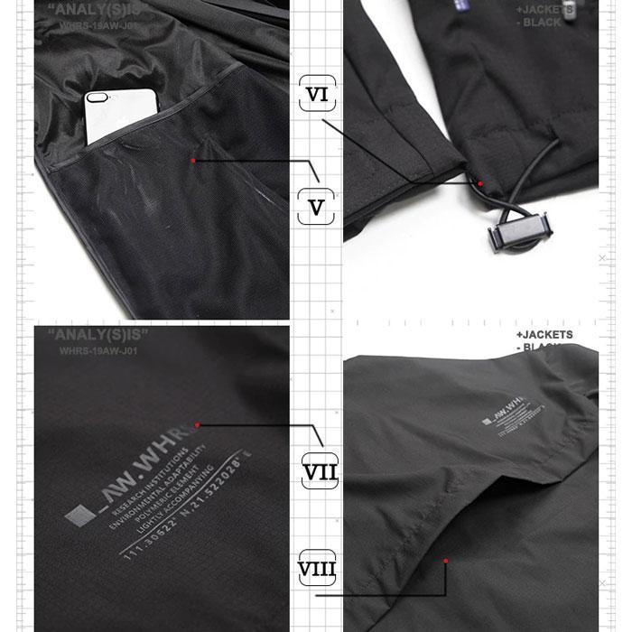 Techwear Windbreaker "Mahiru" -TENSHI™ STREETWEAR