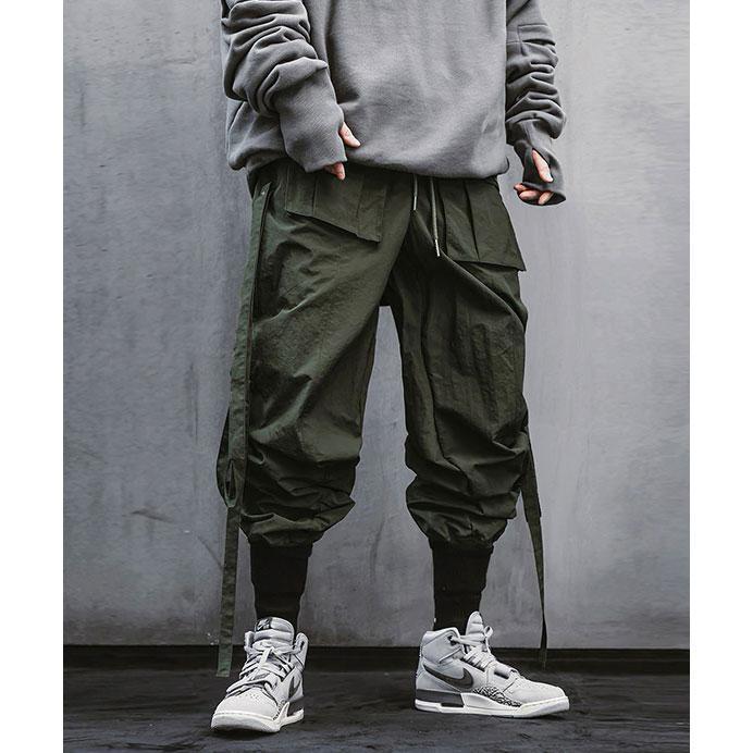 Techwear cargo pants "Enma" -TENSHI™ STREETWEAR