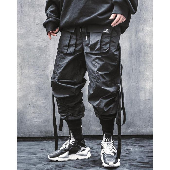 Techwear cargo pants "Enma" -TENSHI™ STREETWEAR