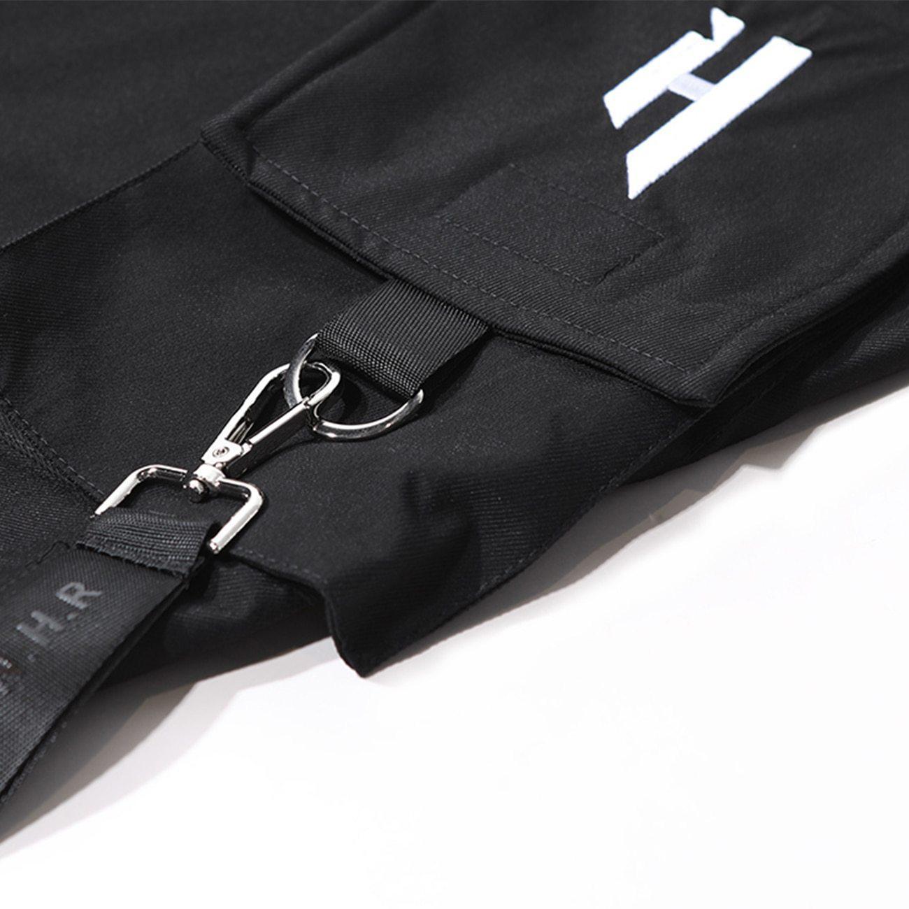 Techwear cargo pants - Faux two-piece "Taiseki" -TENSHI™ STREETWEAR