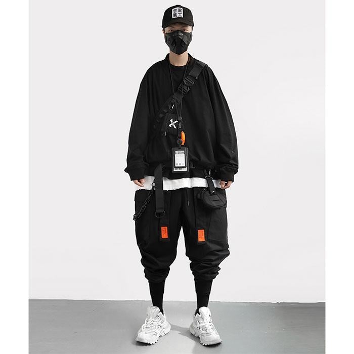 Techwear cargo pants "Funai" -TENSHI™ STREETWEAR