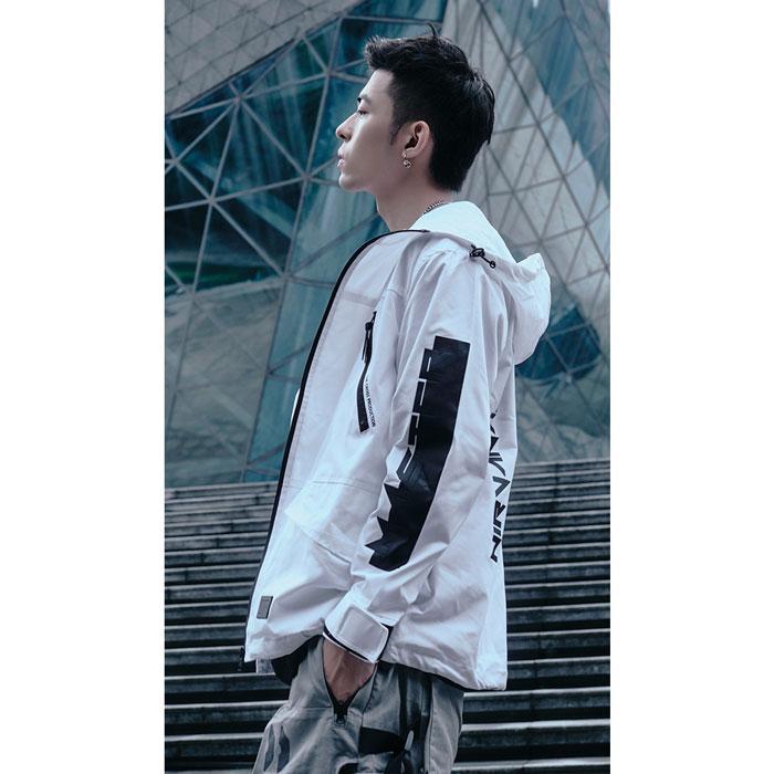 Techwear windbreaker "Hira" -TENSHI™ STREETWEAR