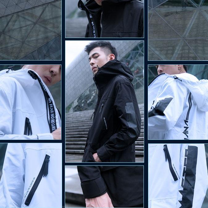Techwear windbreaker "Hira" -TENSHI™ STREETWEAR