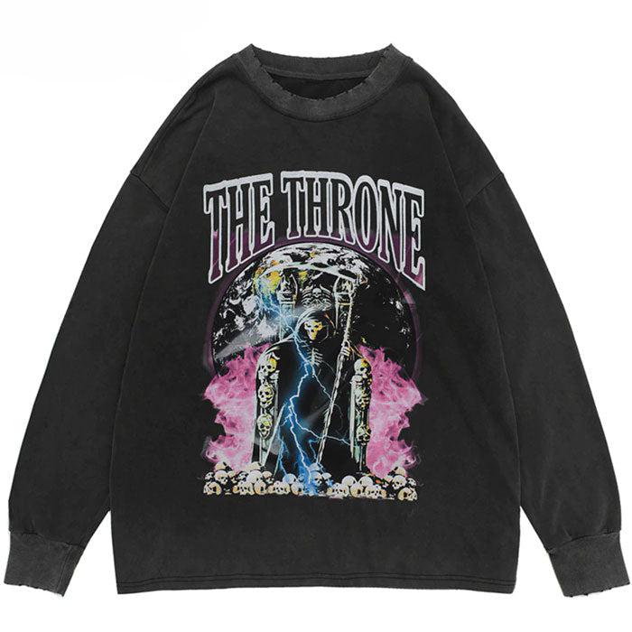 "Throne" Sweatshirt -TENSHI™ STREETWEAR
