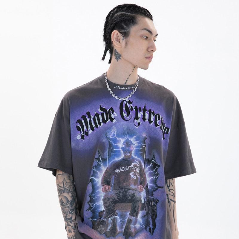 【SATIIIZ】Tokin mash track long sleeve T-shirt Streetz Long Sleeve Tee | streetz