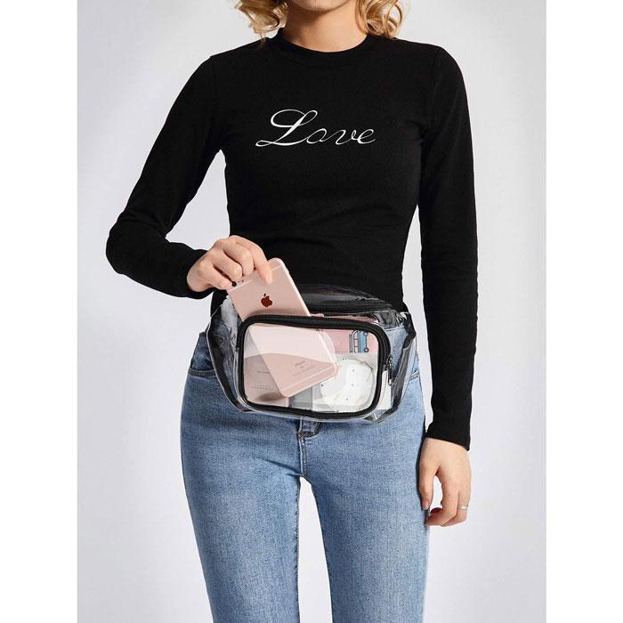 Transparent Fanny pack "Oga" -TENSHI™ STREETWEAR