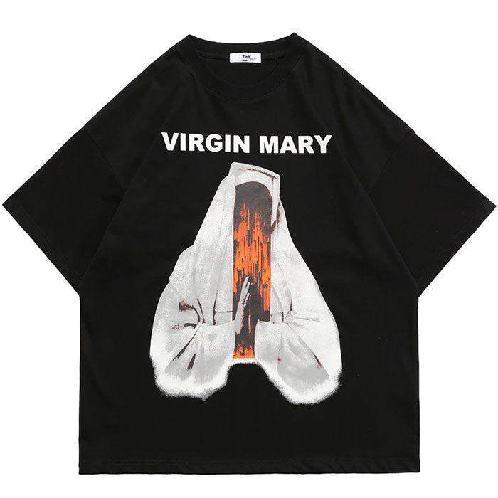 "Virgin Mary" T-Shirt -TENSHI™ STREETWEAR