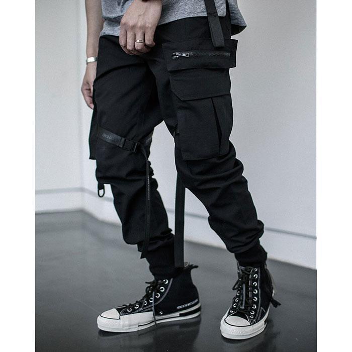 Cargo Pants Men Streetwear Joggers Casual Sweatpants Techwear Army Trousers