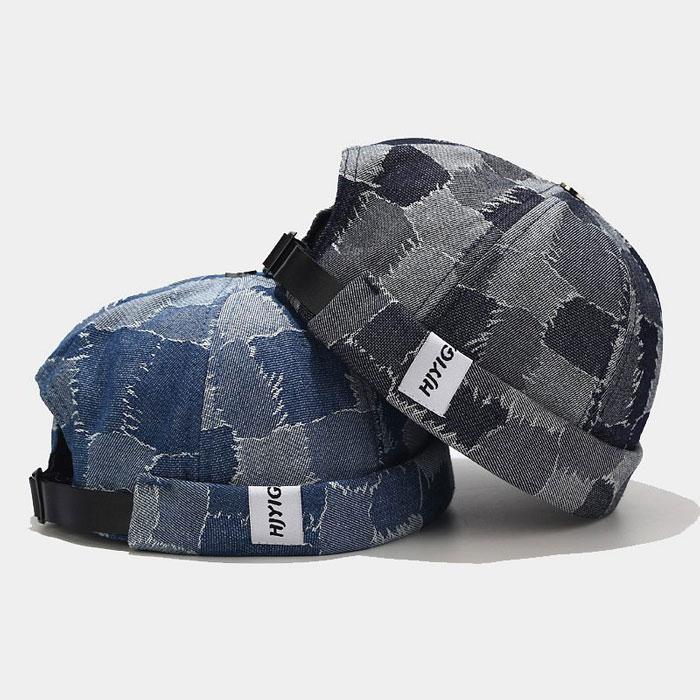 Denim docker Hat "Kiyosato" -TENSHI™ STREETWEAR