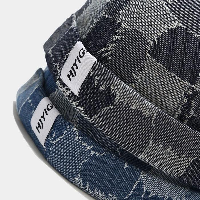 Denim docker Hat "Kiyosato" -TENSHI™ STREETWEAR