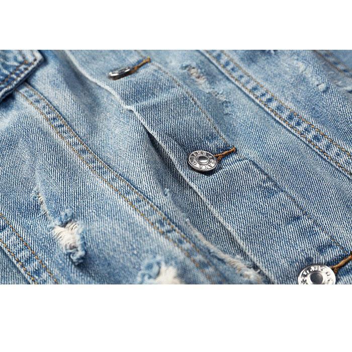 Denim Jacket "Shimizu" -TENSHI™ STREETWEAR