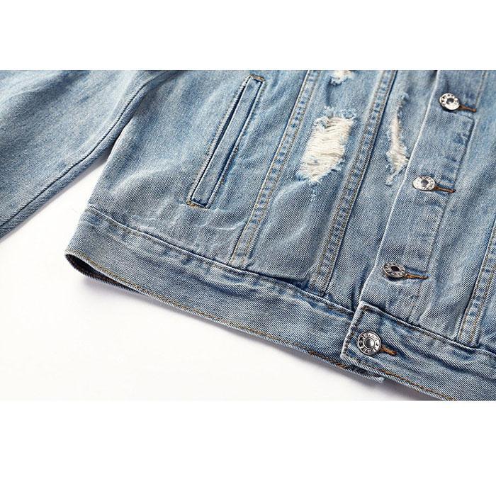 Denim Jacket "Shimizu" -TENSHI™ STREETWEAR