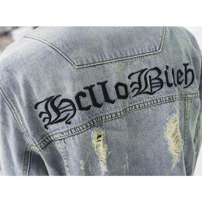 Denim Jacket "Shimizu" -TENSHI™ STREETWEAR