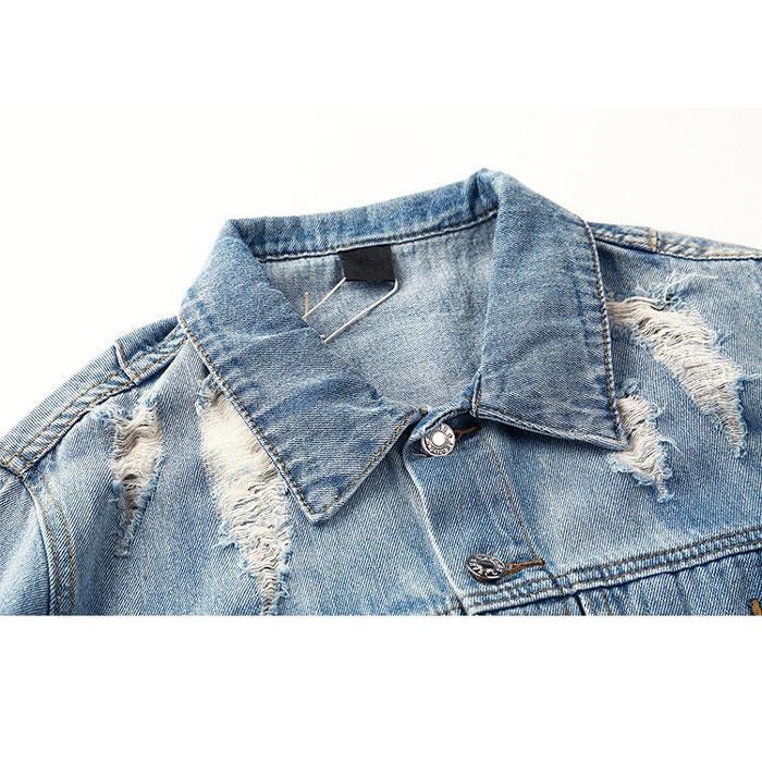 Denim Jacket "Shimizu" -TENSHI™ STREETWEAR