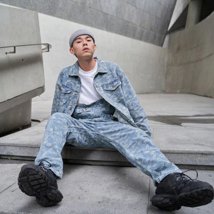 Denim jacket "Shiomi" -TENSHI™ STREETWEAR