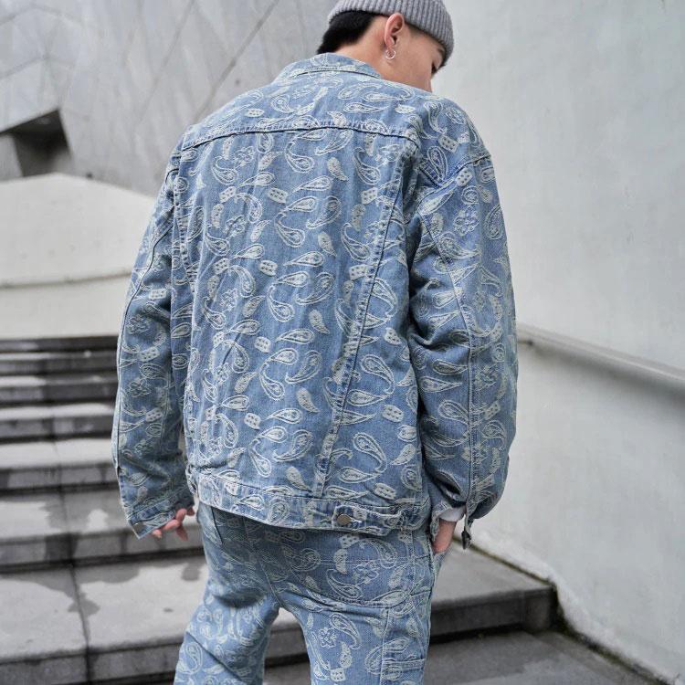 Denim jacket "Shiomi" -TENSHI™ STREETWEAR