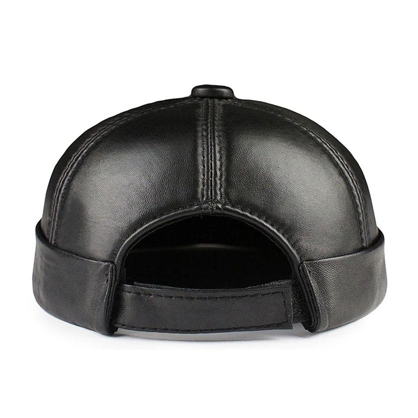 Docker hat leather "Yano" -TENSHI™ STREETWEAR