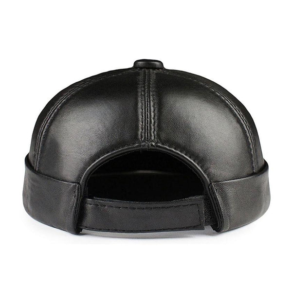 Docker Hat leather 