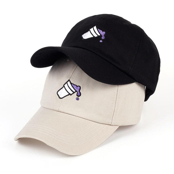 ●BLACKPURPLE● DEX CORE CAMP CAP / Unisex Supreme GORE-TEX Leather Camp Cap 'Black' SUP-SS22-782