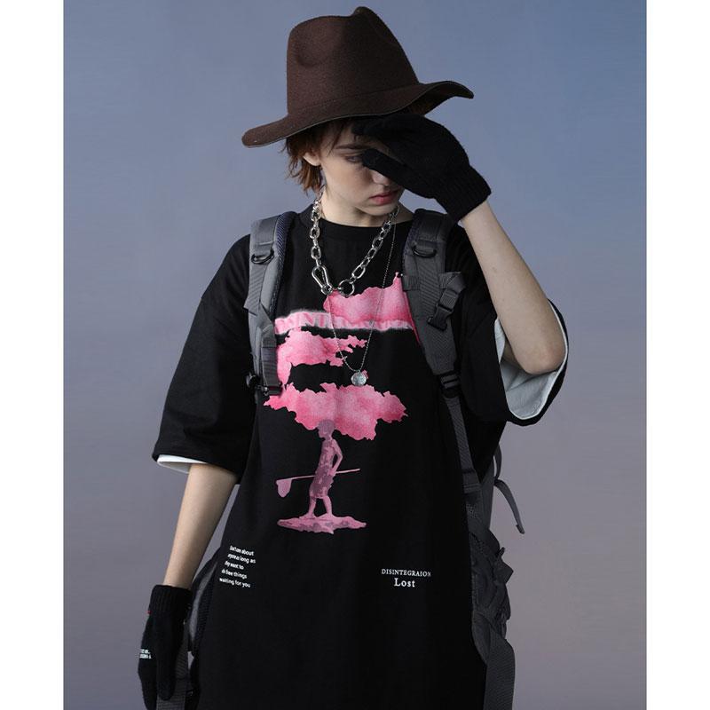 T-Shirt "Pink Cloud" -TENSHI™ STREETWEAR