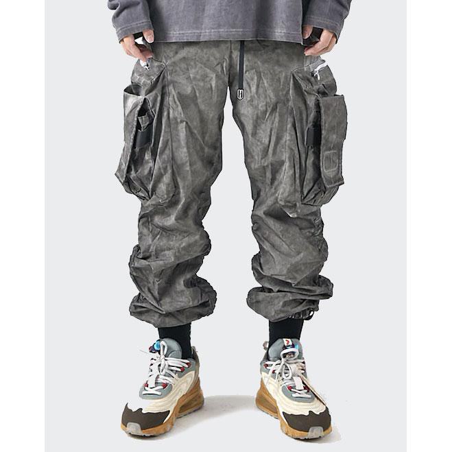【Anyone more】Baki two way nylon wide pants Anyone more】Baki two way nylon wide pants (Anyone more