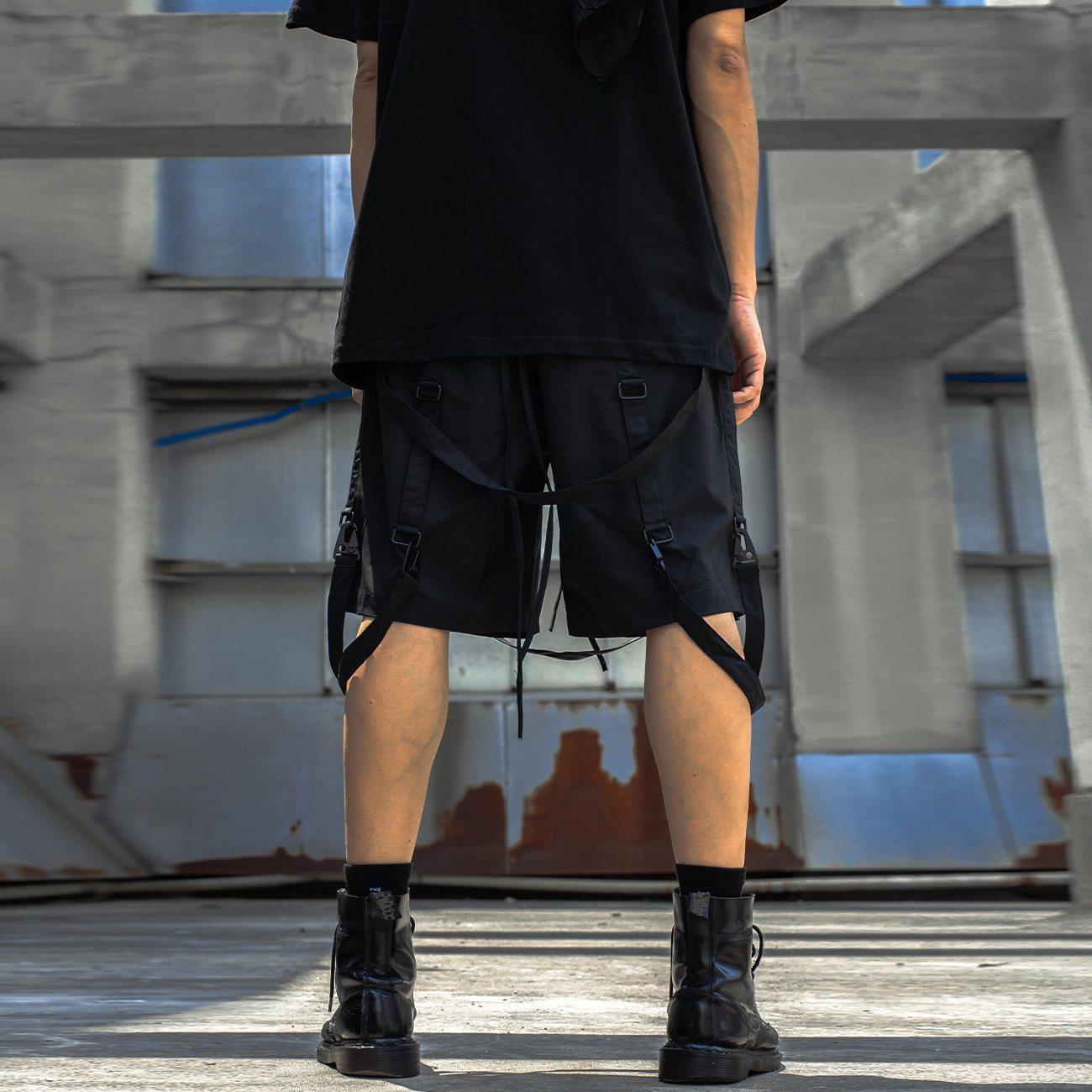 Techwear Cargo Shorts