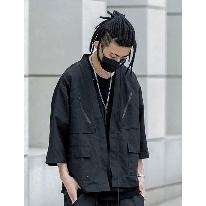 Techwear Noragi "Ikehara" -TENSHI™ STREETWEAR