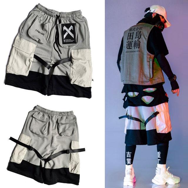 Techwear Short "Yamanaka" -TENSHI™ STREETWEAR