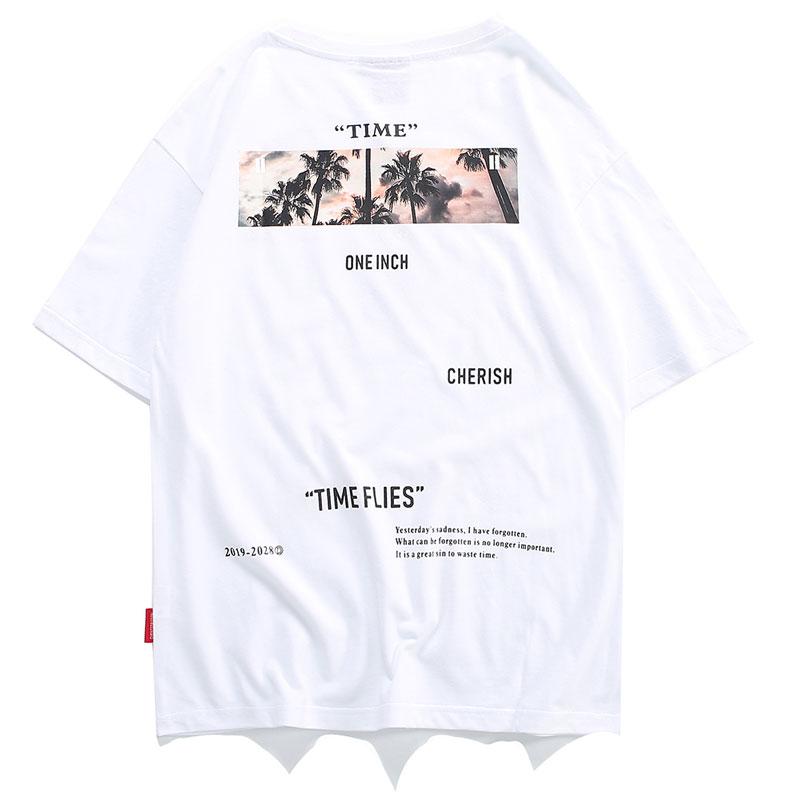 "Time flies" T-Shirt -TENSHI™ STREETWEAR