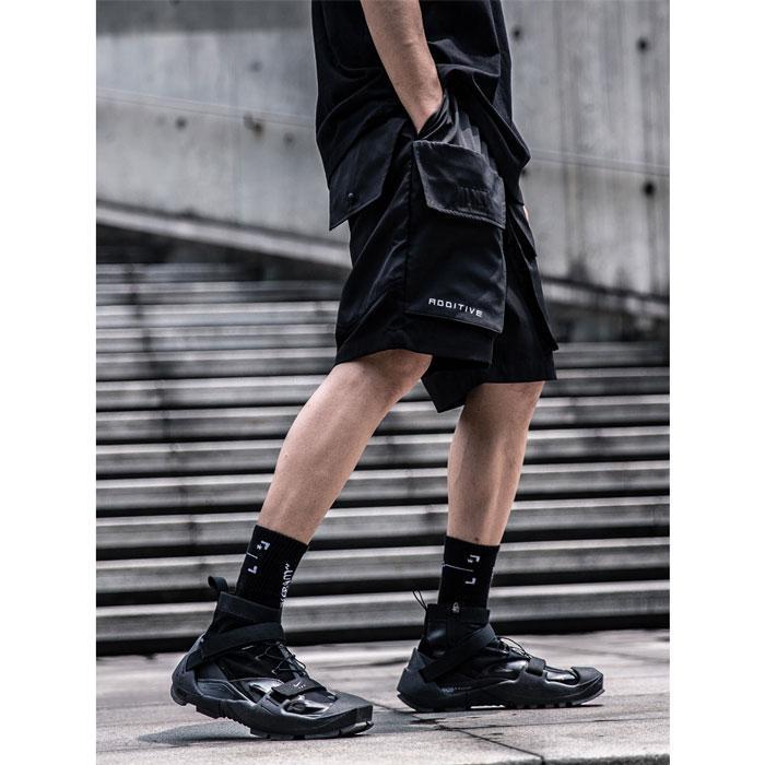 "Utatane" Techwear Cargo Shorts -TENSHI™ STREETWEAR