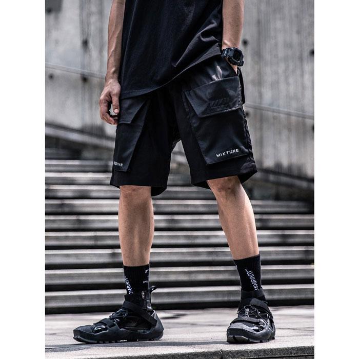 "Utatane" Techwear Cargo Shorts -TENSHI™ STREETWEAR