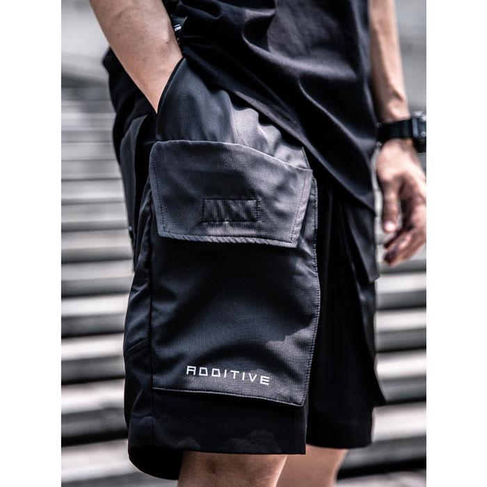 "Utatane" Techwear Cargo Shorts -TENSHI™ STREETWEAR